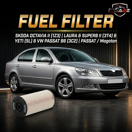Fuel filter E85KP D146 3C0127400C 3C0127177 3C0127400D 3C0127400E 3C0127434 Compatible With SKODA OCTAVIA II (1Z3) | LAURA & SUPERB II (3T4) & YETI (5L) & VW PASSAT B6 (3C2) | PASSAT / Magotan Tag : 135