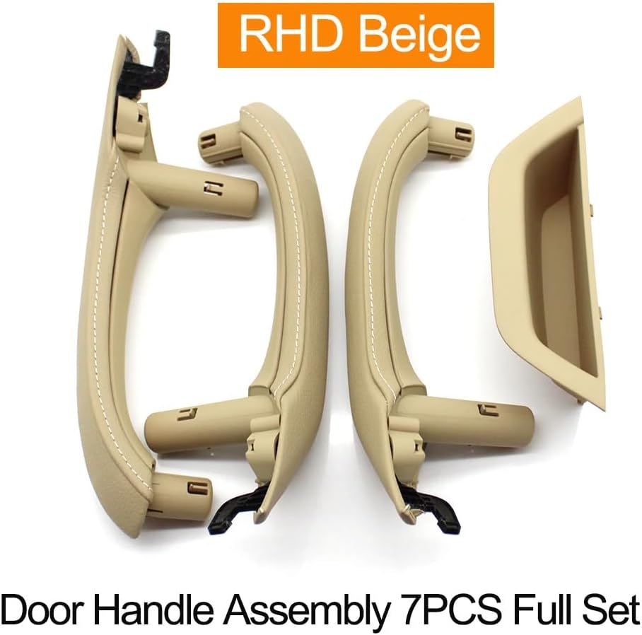 BMW X3 F25 leather inner door handle set – set of 7 interior handles for 2010–2017 models with OEM fit and luxury finish
