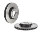Front Brake Disc Set Left 95835140300 & Right 95835140400 Compatible With PORSCHE CAYENNE (ALBRO)