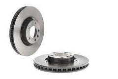 Front Brake Disc Set Left 95835140300 & Right 95835140400 Compatible With PORSCHE CAYENNE (ALBRO)