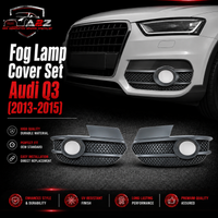 Fog Lamp Cover Set Left 8U0807681ASP9 & Right 8U0807682ASP9 Compatible With Audi Q3 (2013-15) Tag No.71