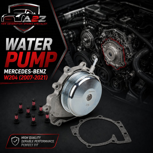 Water Pump WPS3057 A6512000300 Compatible With MERCEDES-BENZ C-CLASS (W204), CLS (C218), E-CLASS (W212), M-CLASS (W166), V-CLASS (W447) | VALENTE (CONTINENTAL)