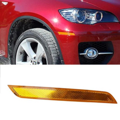 Front Bumper Turn Signal Indicator Light Left 63147179991 & Right 63147179992 Compatible with BMW X5 E70 & X6 E71 E72 2008-2014 Tag-FBL-19