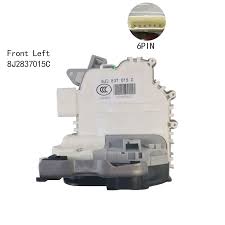 Front Left Door Lock Actuator (6 Pin) 8J2837015C Compatible With AUDI A4 A6 A7 A8 Q3 Q5 Q7 TT