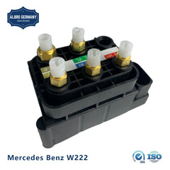 Air Suspension Solenoid Valve Block A009320058 (4 : Hole (small) 1 : Hole (Big) ) Compatible With MERCEDES-BENZ S-CLASS W222