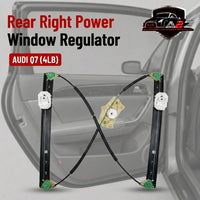 Rear Right Power Window Regulator 4L0839462 Compatible with AUDI Q7 (4LB)
