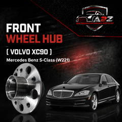 Front Wheel Hub 2213300225 A1409810305 1409810305 Compatible With Mercedes Benz S-Class (W221)