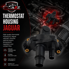 Thermostat (Thermostat Housing) JDE3972 Compatible With Jaguar Jaguar S-Type