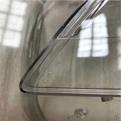 Front Headlight Glass Compatible with Mercedes-Benz ML-Class W166 (2012 - 2015).