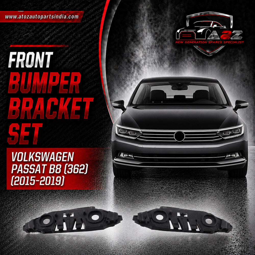 Front Bumper Bracket Left 3GD807183 Right 3GD807184 Compatible With Volkswagen PASSAT B8 (362) Tag No.309
