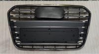S6 Matt Grey Upgrade Show Grill Compatible With Audi = A6 (2012-15) Tag No.57