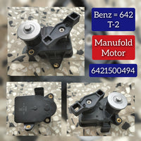 Engine Intake Manifold Actuator 6421500494 6421500094 6421500194 6421500294 6421500394 (642 Engine T-2) Compatible With MERCEDES BENZ CLS (C219) & E-CLASS (W211) & GL-CLASS (X164) & M-CLASS (W164) & S-CLASS (W221, V221)