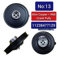 Crankshaft Pulley 11238477129 11238511320 Compatible With MINI MINI COUNTRYMAN (R60) Tag-CP-13