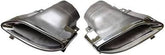 Rear Exhaust Tail Pipe Cover Left 2124902727 & Right 2124902827 Compatible With MERCEDES BENZ E-CLASS W212 & C-CLASS W205 & GLS W166