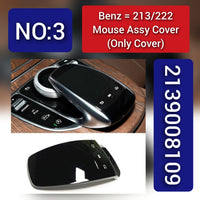 Center Console Mouse Touchpad Control Switch Cover 2139008109 Compatible With MERCEDES BENZ E-CLASS W213 & S-CLASS W222 Tag-MC-03