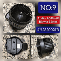 AC Heater Blower Motor 4H2820021B 4H2820021C Compatible with AUDI A6 C7 (4G2, 4GC) | A6 / S6 & A7 Sportback (4GA, 4GF) | A7 / S7 Tag-BM-09