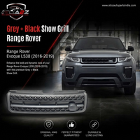 Grey + Black Show Grill Compatible With Land Rover Range Rover Evoque (L538) (2016-2019) Tag No.33