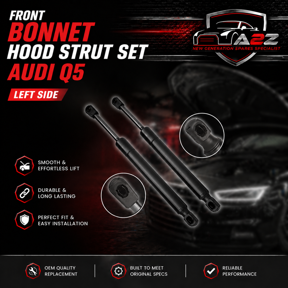 Front Bonnet Hood Strut 51237206644 Compatible With BMW 5 Series (E60) & AUDI Q5