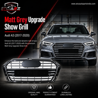 S3 Matt Grey Upgrade Show Grill Compatible With Audi A3(2017-20) Tag No.96