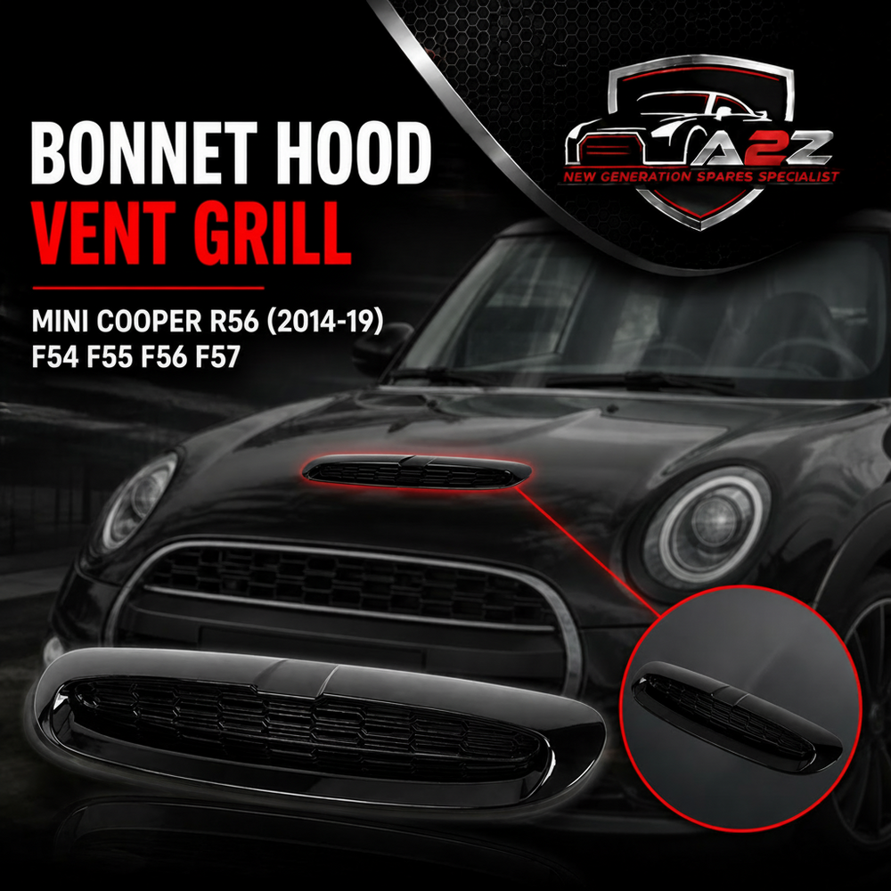 Hood Vent 51137376052 Compatible With MINI Cooper R56 (2014-19) F54 F55 F56 F57