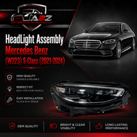 Complete Headlight Assembly Left A2239068503 & Right A2239068603 Compatible With Mercedes Benz (W223) S-Class (2021-2024) Tag No.128