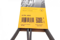 MULTI-RIB BELT 6PK1693 054903137B Compatible With VW POLO V (6R1, 6C1) (CONTINENTAL)