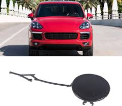 Front Bumper Tow Towing Cap Cover Hook Left 95850515540 Right 95850515640 Compatible with PORSCHE CAYENNE (2015-2018) Tag No.137