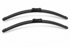 Front Wiper Blade Set (24'22 Inch) 61612455442 61610431438 61610431463 61612455442 61617066331 61617066332 Compatible with BMW 5-Series E60 Tag No.101