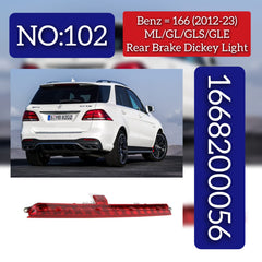 Third Brake Light Third Brake Lamp Assembly 1668200056 Compatible With MERCEDES-BENZ GL-CLASS (X166) & GLE (W166) & M-CLASS (W166) & GLS W166 2012-2023
