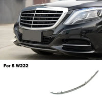Fog Lamp Chrome Compatible With MERCEDES-BENZ S-CLASS W222 2014-2017 Fog Lamp Chrome Left 2228851321 & Right 2228851421 Tag-FC-331