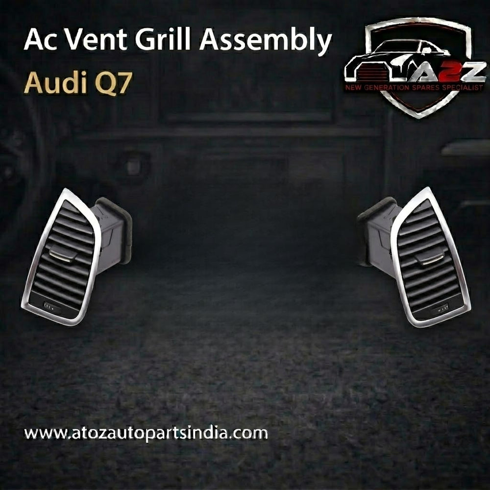 Black Ac Vent Grille Right 4L0820902Q & Left 4L0820901Q Compatible With Audi Q7