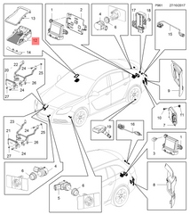 Rear Wheel Speed ABS Sensor 13324530 13346945 13470643 12783655 Compatible With CHEVROLET CRUZE
