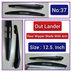 Rear Wiper Blade (12.5 Inch) With Arm Compatible with Mitsubishi Outlander Tag-WBR-37