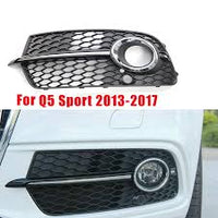 Fog Lamp Cover Left 8R0807681S & Right 8R0807682S Compatible With AUDI Q5 2013-2016 Tag-FC-91 Fog No.91