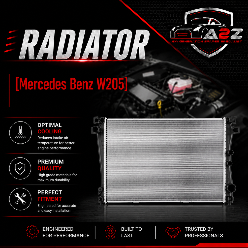 Cooling Radiator 0995006903 Compatible With Mercedes Benz W205