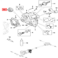 Transmission Mounting T2H5045 Compatible With JAGUAR XE & XF
