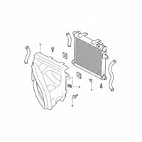 Radiator T4A1806 LR092120 Compatible with JAGUAR F-PACE (X761) & LAND ROVER RANGE ROVER VELAR (L560)