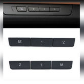 Seat Adjustment Buttons (Set Of 6 L.H & R.H) Compatible with BMW 5 Series F10