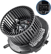AC Heater Blower Motor 1KD820015 1KD820015A 1KD820015F 3C1820015 3C1820015A 3C1820015F Compatible with AUDI Q3 (8UB, 8UG) & SKODA OCTAVIA II (1Z3) | LAURA & VW JETTA III (1K2) | BORA | VENTO Tag-BM-10