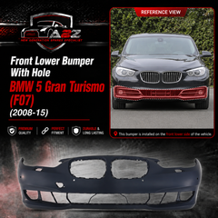 Front Bumper 51117248036 Compatible With BMW 5 Gran Turismo (F07)Tag No.501