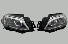 Complete Headlight Headlamp Assy Left A1669062103 & Right A1669062203 (Without Blaster) Compatible With MERCEDES-BENZ GLE (W166) (2016-2018) Tag No.116