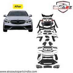 Complete Conversion Body Kit Compatible With Mercedes Benz E Class W212 (2009-2013) Upgrade Το Mercedes Benz E Class W212 LCI (2014) AMG 63 (Shipping Cost Not Included In Price)