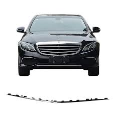 Front Bumper Chrome (Black) 2138850300 Compatible With MERCEDES-BENZ E-CLASS (W213) (2016-2016) Tag No.283