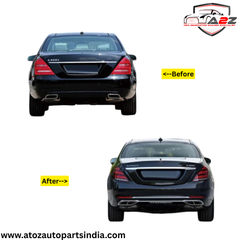 Complete Convertion Body Kit Compatible With Mercedes Benz S Class W221 (2006-2014) Upgrade Το Mercedes Benz S Class W222 Lci Maybach (Shipping Cost Not Included In Price)