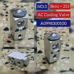 Expansion Valve A0998300100 Compatible With MERCEDES BENZ GLC (X253) & E-CLASS (W213)