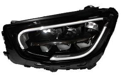 Headlight Headlamp Left Headlight Headlamp Left A2539068702& Right A2539068802 (Without Blaster) Compatible With Mercedes BENZ GLC X253 2020 - 2022 (LED)