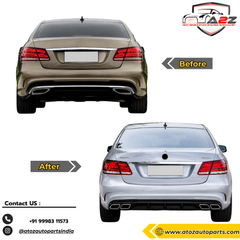 Complete Conversion Bumper Kit Compatible With Mercedes Benz E Class W212 Lci (2014-2016) Upgrade To Amg E63 Amg (Shipping Cost Not Included In Price)