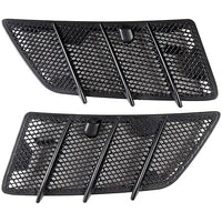 Hood Air Vent Grille Cover Set Left 1648804305 & Right 1648804405 Compatible With MERCEDES BENZ M-CLASS W164 & GL-CLASS W164