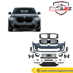 Front Bumper Body Kit Compatible With BMW X3 G01 (2018-2021) To BMW X3 G01 (2018-2021) Upgrade | (Shipping Cost Not Included In Price)