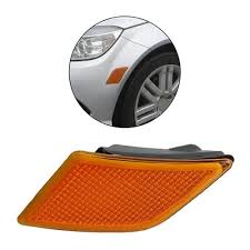 Front Bumper Side Marker Light Lamp Left 2048200121 & Right 2048200221 Compatible with Mercedes Benz C-CLASS W204 2008-2010 Tag-FBL-11